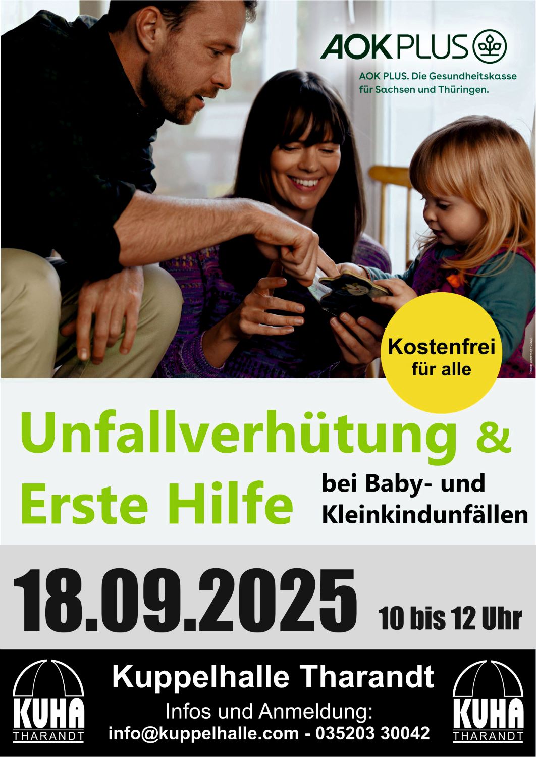 Unfallverhütung und Erste Hilfe